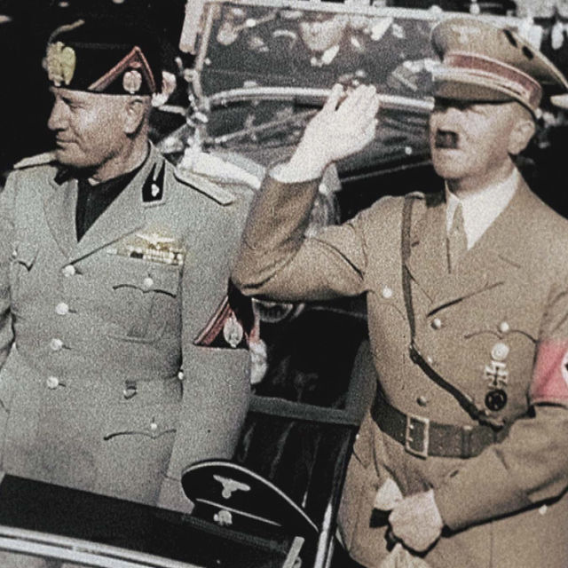 Mussolini és Hitler: közel, mégis távol