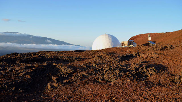 Slik var det å bo et år på “Mars”