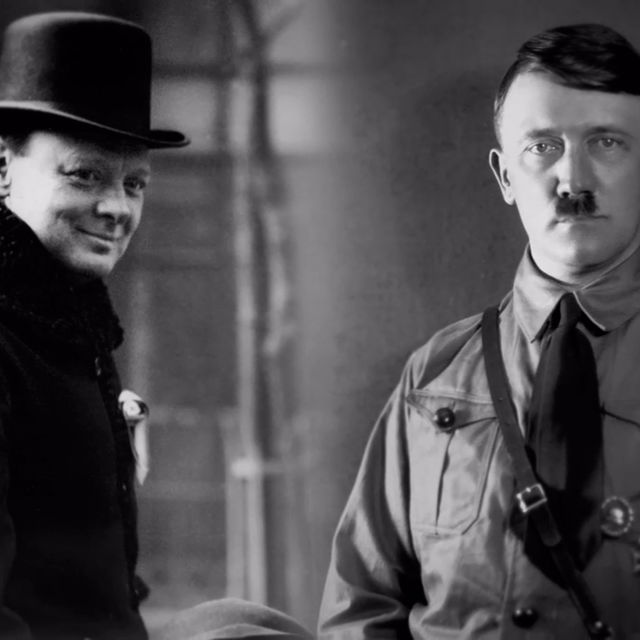 Hitler és Churchill: a Sas és az Oroszlán