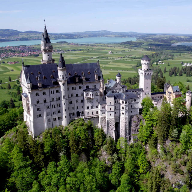 The Neuschwanstein Castle