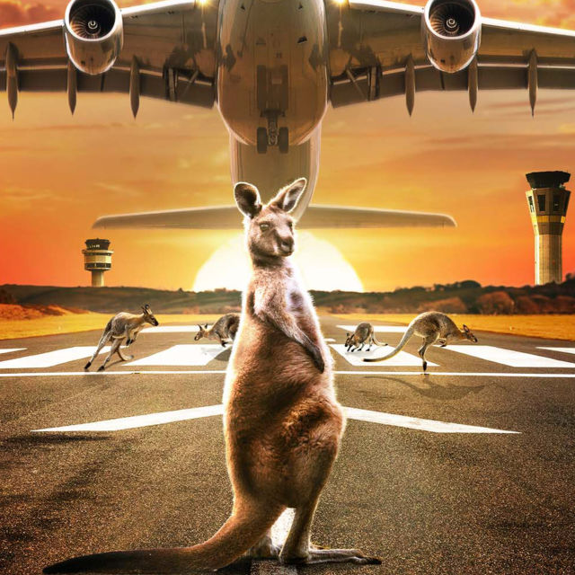 Zákulisí letiště Melbourne