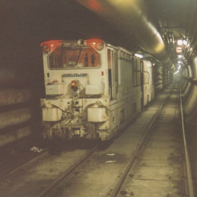 Kanaltunnellen bygges