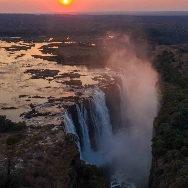 Victoria Falls: Afrikas paradishave