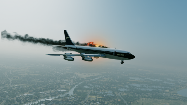 Plane Crash Recreated
