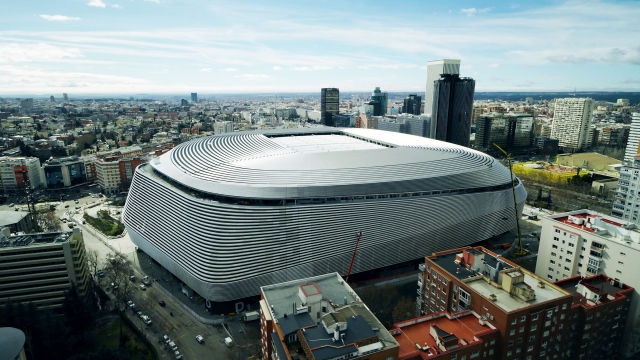 Különleges építmények: A Real Madrid szuperstadionja