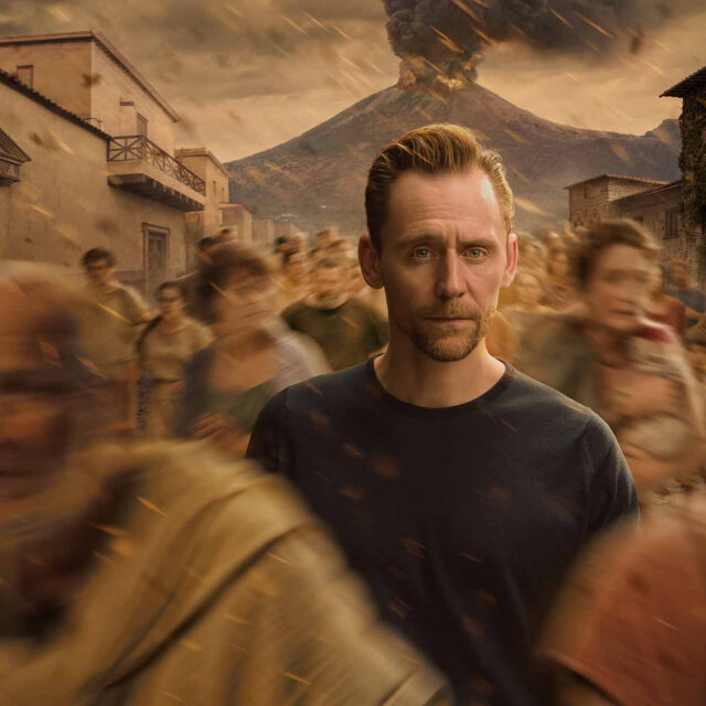 Pompeia antes do Desastre, com Tom Hiddleston