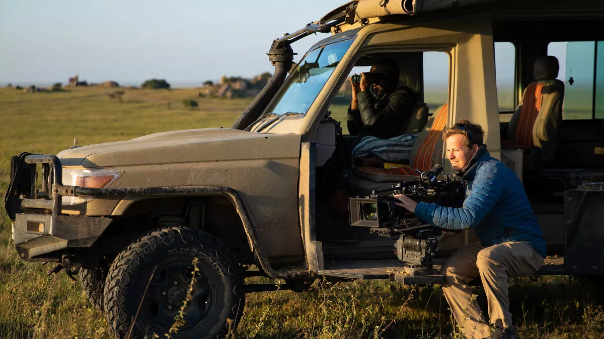 Cheetahs Up Close with Bertie Gregory